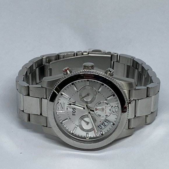 Fossil Perfect Boyfriend ES3883 Women Silver Band - Picture 7 of 12